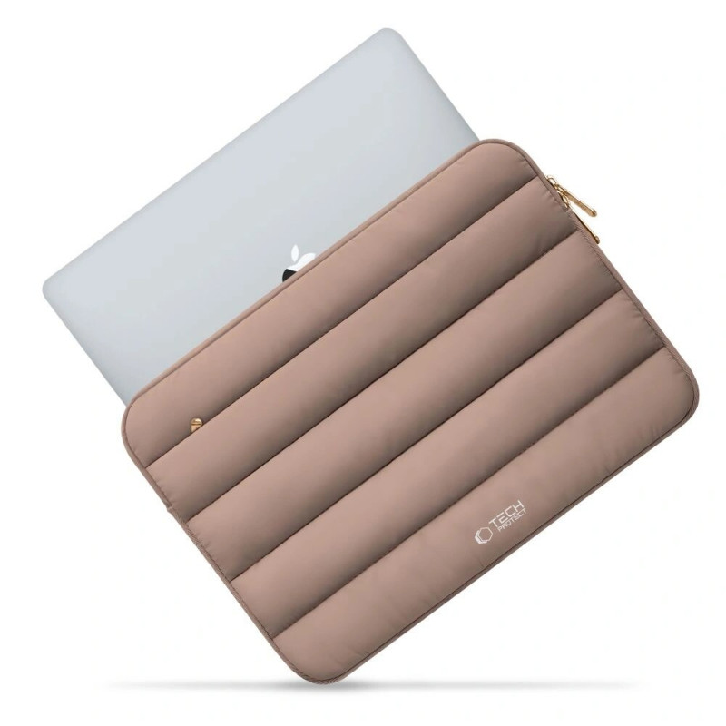 Tech-Protect Fluffy Laptophülle 13-14", Walnut (Brown)