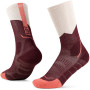 Buff Merino MW Crew Socken MWC1, Wine, L