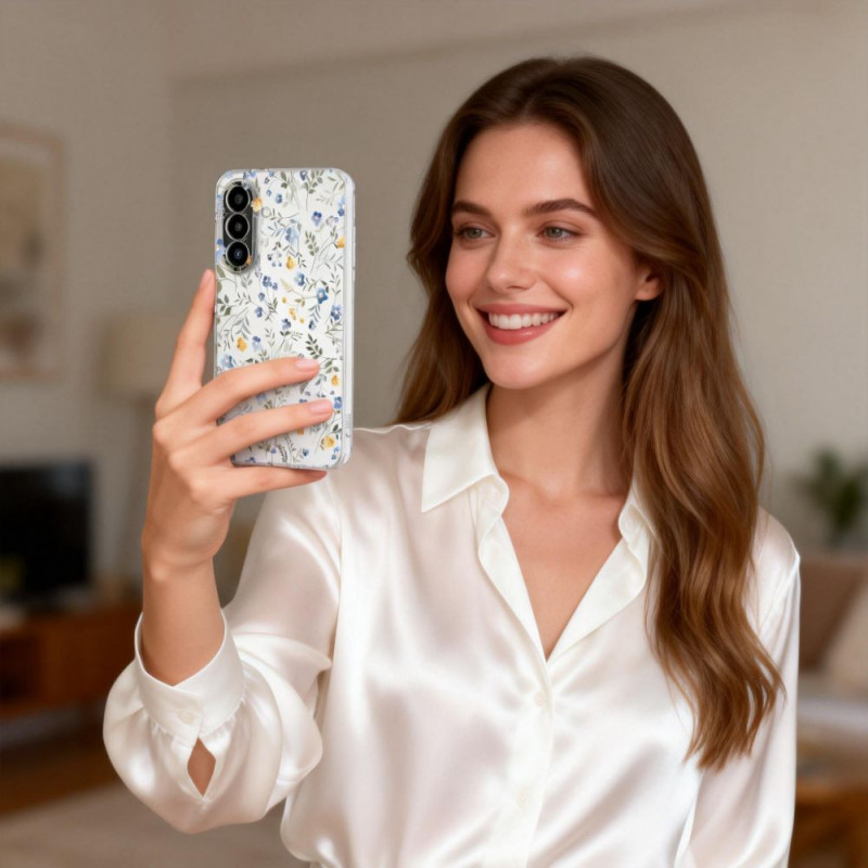 Tech-Protect FlexAir Hülle für Samsung Galaxy A27 5G, Spring Flowers