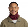 Buff Merino Midweight Multifunktionsschal, Melange Tibetan Red
