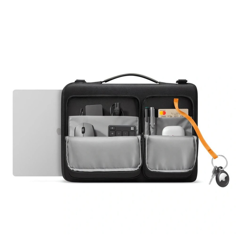 Tech-Protect Defender Bag Laptoptasche 17", Schwarz