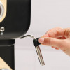 Taurus Onyx Moka 1050 W 20 bar Espressomaschine mit Holzgehäuse, Holz/Schwarz/Silber