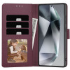 Tech-Protect Wallet Case für Samsung Galaxy A27 5G, Burgundy