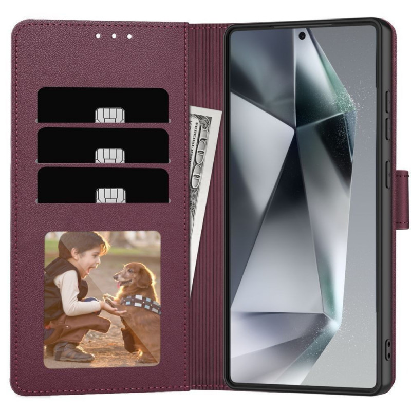 Tech-Protect Wallet Case für Samsung Galaxy A27 5G, Burgundy