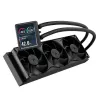 Corsair NAUTILUS II 360 RS LCD Flüssigkeits-CPU-Kühler CW-9061053-WW, 360 mm Radiator