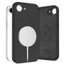 Tech-Protect Silikon MagSafe Hülle für Apple iPhone 16e / 17e, Schwarz