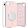 Tech-Protect Silikon MagSafe Hülle für Apple iPhone 16e / 17e, Pink Pearl