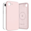Tech-Protect Silikon MagSafe Hülle für Apple iPhone 16e / 17e, Pink Pearl