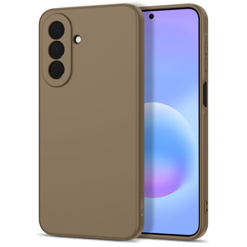 Tech-Protect Icon Silikon-Hülle für Samsung Galaxy A27 5G, Braun
