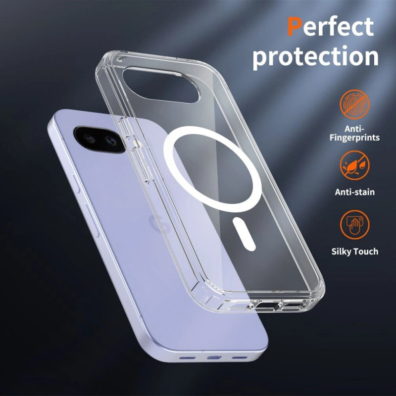 Tech-Protect FlexAir Hybrid MagSafe Hülle für Google Pixel 10a, transparent