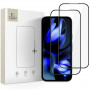 Tech-Protect Glass Fit+ Panzerglas für Google Pixel 9a / 10a (2 Stück), Schwarz