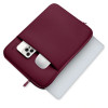 Tech-Protect Neopren-Laptophülle 13", Burgund