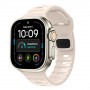 Tech-Protect Silicone Line Apple Watch 8 / 9 / 10 / 11 / 12 / SE / Ultra 44/45/46/49 mm Armband, Stone