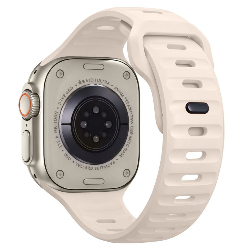 Tech-Protect Silicone Line Apple Watch 8 / 9 / 10 / 11 / 12 / SE / Ultra 44/45/46/49 mm Armband, Stone