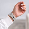 Tech-Protect Silicone Line Apple Watch 8 / 9 / 10 / 11 / 12 / SE / Ultra 44/45/46/49 mm Armband, Lunar Grey