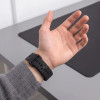 Tech-Protect Silicone Line Apple Watch 8 / 9 / 10 / 11 / 12 / SE / Ultra 44/45/46/49 mm Armband, Schwarz