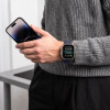 Tech-Protect Silicone Line Apple Watch 8 / 9 / 10 / 11 / 12 / SE / Ultra 44/45/46/49 mm Armband, Atlantic Blue
