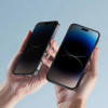 Tech-Protect Anti Spy Glass Pro+ Sichtschutz-Panzerglas für Apple iPhone 17e / 16e / 14 / 13 Pro / 13 (2 Stk.), Schwarz