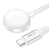 Tech-Protect MC02 UltraBoost Magnetisches Ladekabel USB-C 100 cm für Apple Watch, Weiß