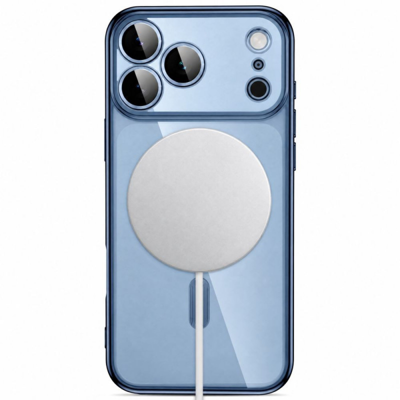 Tech-Protect Magflex MagSafe Hülle Apple iPhone 17 Pro / 18 Pro, Shiny Light Blue