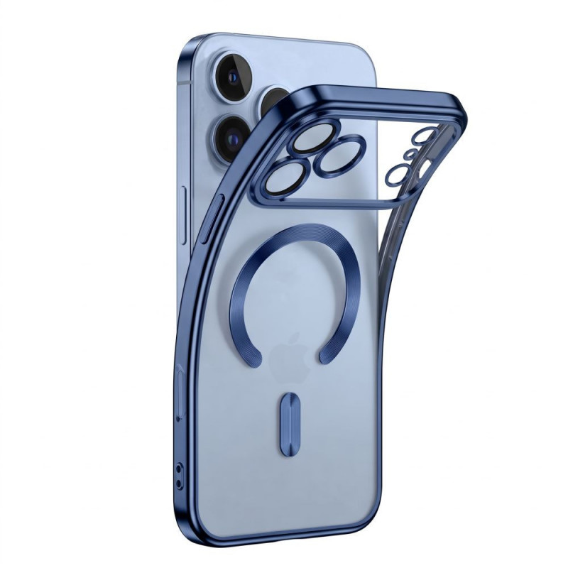Tech-Protect Magflex MagSafe Hülle Apple iPhone 17 Pro Max / 18 Pro Max, Shiny Light Blue