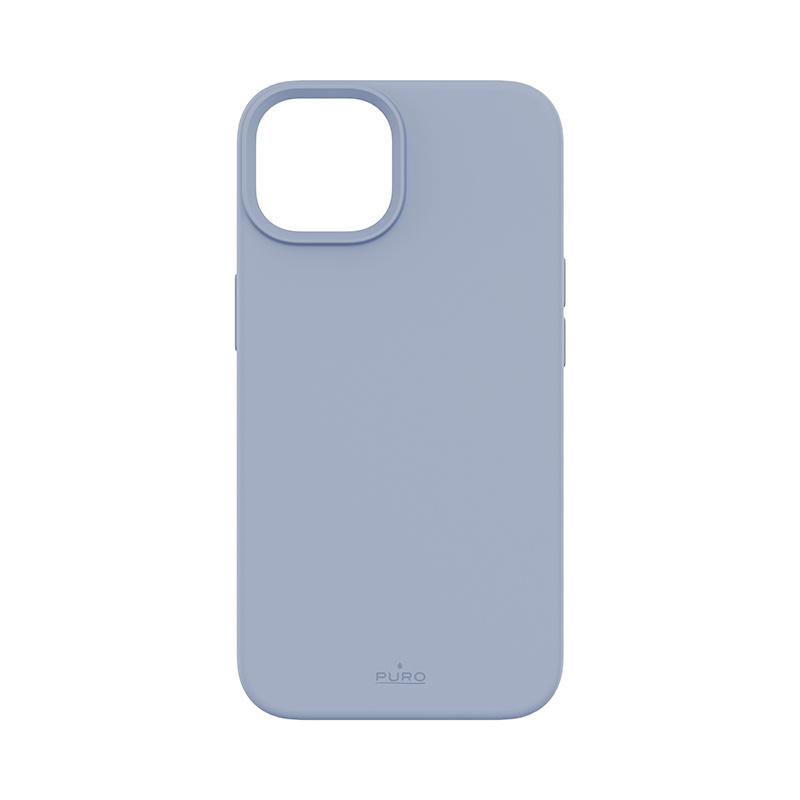 Puro ICON Antimicrobial Cover für Apple iPhone 14 Plus / 15 Plus, Sierra Blue