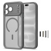 Tech-Protect MagPeak MagSafe CC Apple iPhone 17 Pro Max / 18 Pro Max Hülle THP6113, Matte Titanium