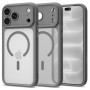 Tech-Protect MagPeak MagSafe CC Apple iPhone 17 Pro / 18 Pro Hülle THP6116, Matte Titanium