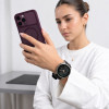 Tech-Protect Silikon-Armband für Garmin Fenix 5s / 5s Plus / 6s / 6s Pro / 7s / 8 / 9 / 9 Pro 43 mm, Schwarz