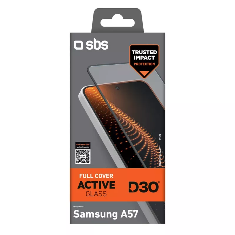 SBS D3O gehärtetes Glas für Samsung Galaxy A57 (1 Stk.)