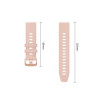 Tech-Protect Silikon-Armband für Garmin Fenix 5s / 5s Plus / 6s / 6s Pro / 7s / 8 / 9 / 9 Pro 43 mm, Powder Pink