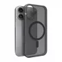Puro Daylight MagSafe-kompatible Silikonhülle für iPhone 17, Translucent Black