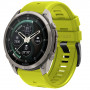 Tech-Protect Silikon-Armband für Garmin Fenix 5 / 6 / 6 Pro / 7 / 8 / 8 Pro / E / 9 / 9 Pro 47 mm, Volt Lime