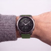 Tech-Protect Silikon-Uhrenarmband für Garmin Fenix 5 / 6 / 6 Pro / 7 / 8 / 8 Pro / E / 9 / 9 Pro 47 mm, Military Green