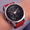 Tech-Protect Silikon-Uhrenarmband für Garmin Fenix 5 / 6 / 6 Pro / 7 / 8 / 8 Pro / E / 9 / 9 Pro 47 mm, Crimson Red
