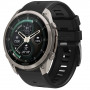 Tech-Protect Silikon-Armband für Garmin Fenix 5 / 6 / 6 Pro / 7 / 8 / 8 Pro / E / 9 / 9 Pro 47 mm, Obsidian Black