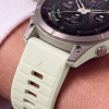 Tech-Protect Silikon-Armband für Garmin Fenix 5 / 6 / 6 Pro / 7 / 8 / 8 Pro / E / 9 / 9 Pro 51 mm, Stone Grey
