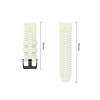 Tech-Protect Silikon-Armband für Garmin Fenix 5 / 6 / 6 Pro / 7 / 8 / 8 Pro / E / 9 / 9 Pro 47 mm, Stone Grey
