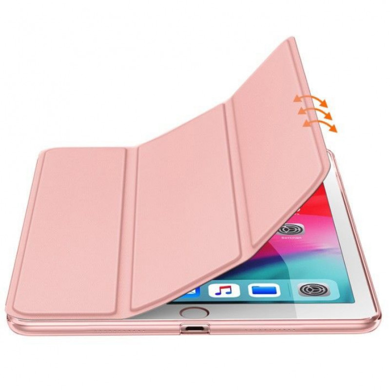 Tech-Protect Smartcase THP263BLK Hülle für Apple iPad 10.2 (2019/2020, 7./8. Generation), Schwarz