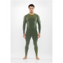Viking Altis Man Set Herren-Merino-Unterwäscheset, dunkelgrün, M