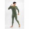 Viking Altis Man Set Herren-Merino-Unterwäscheset, dunkelgrün, M