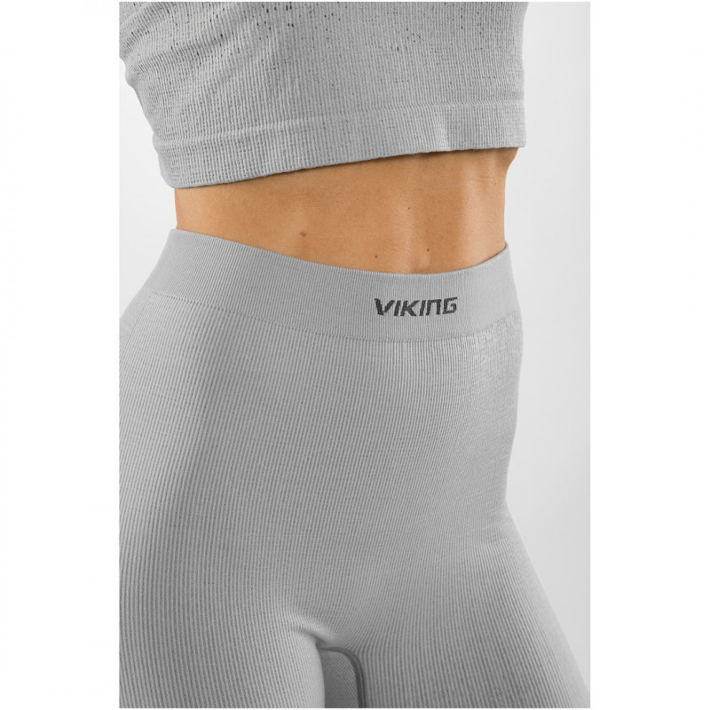 Viking Altis Lady Set Merino-Unterwäsche-Set für Damen, grau, M