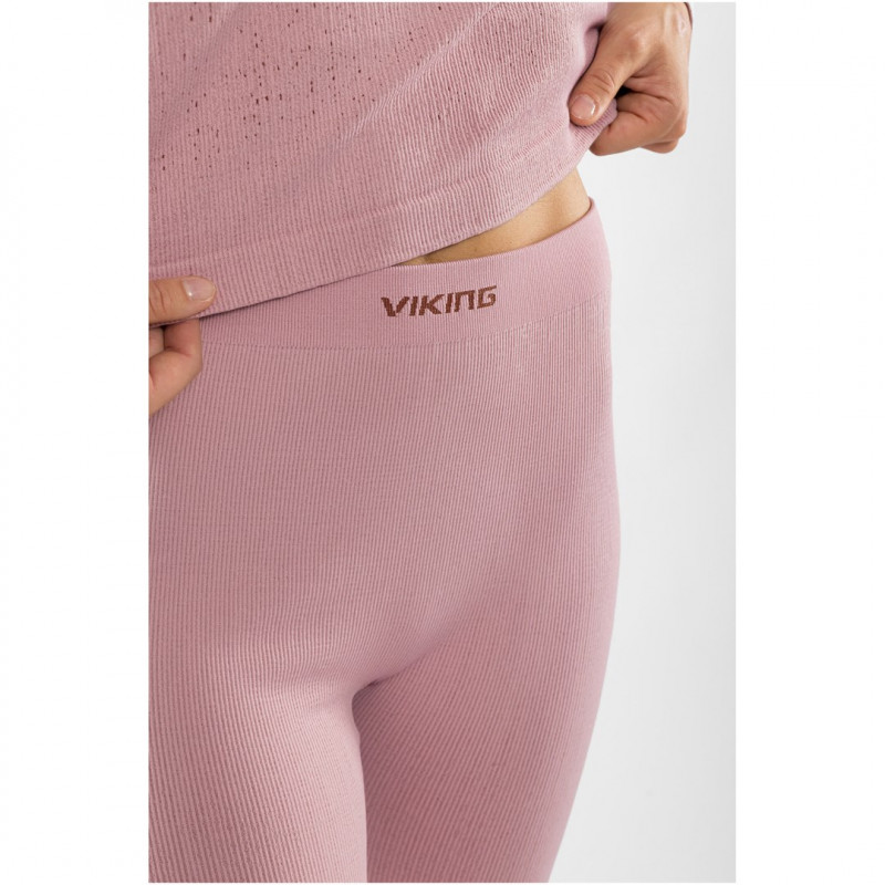 Viking Altis Lady Set Merino-Unterwäsche-Set für Damen, pink, L