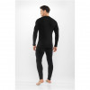 Viking Meriboo Man Set Herren-Merino-Unterwäscheset, schwarz, M