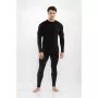 Viking Meriboo Man Set Herren-Merino-Unterwäscheset, schwarz, L