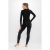 Viking Meriboo Lady Set Merino Damen-Baselayer-Set, schwarz, L