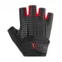 Rockbros S169BR Fahrradhandschuhe mit Gel-Einsätzen, Größe S, schwarz und rot