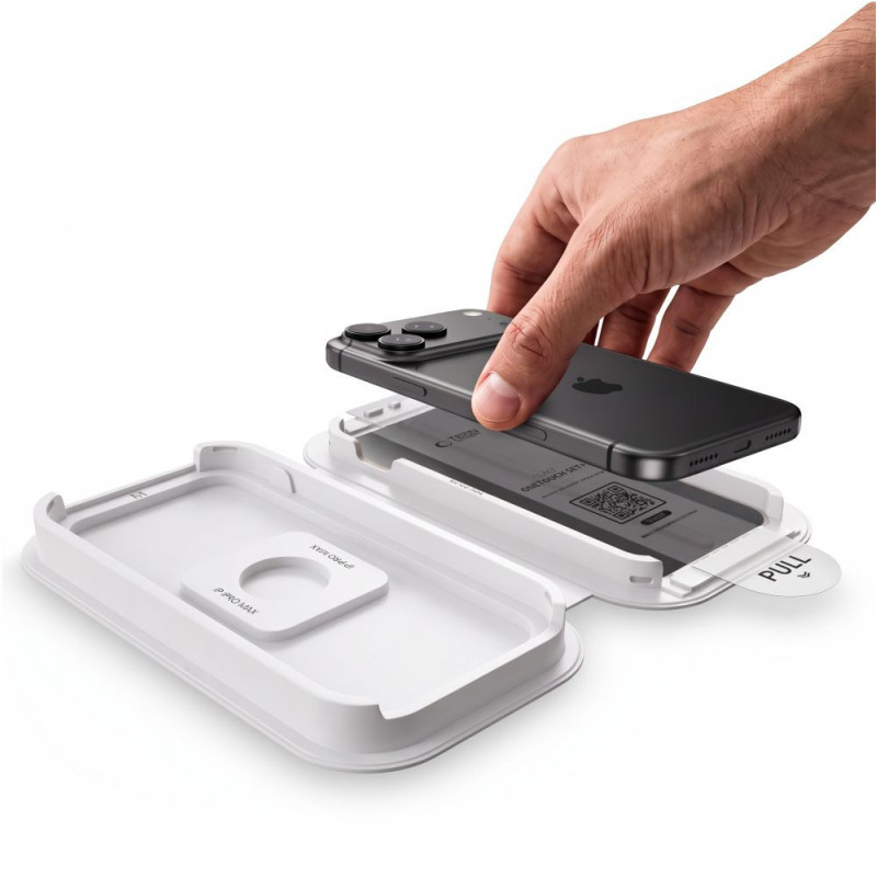 Tech-Protect OneTouch Set Spy+ Sichtschutz-Panzerglas für Apple iPhone 18 Pro (2 Stk.)