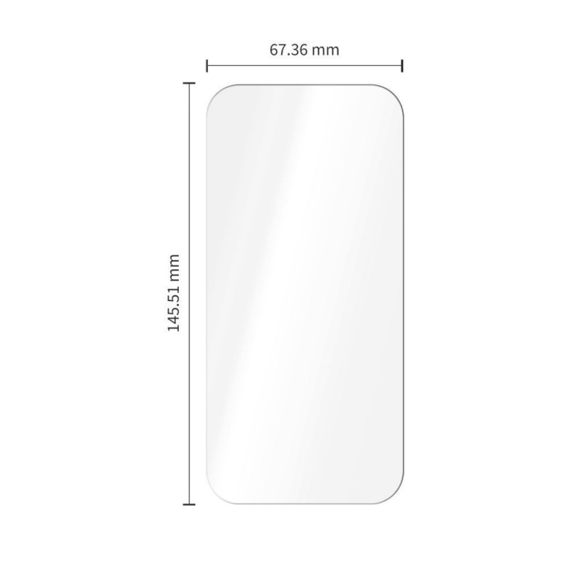 Tech-Protect OneTouch Set+ Panzerglas für Apple iPhone 17 Pro / 18 Pro, transparent (2 Stück)