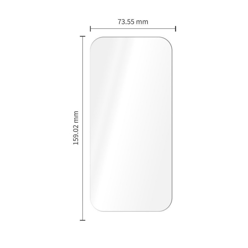 Tech-Protect OneTouch Set+ Panzerglas für Apple iPhone 17 Pro Max / 18 Pro Max, transparent (2 Stück)
